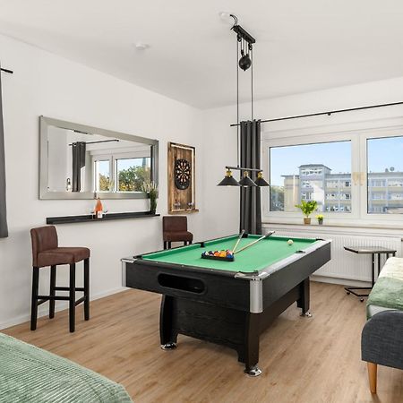 Homely-Apartment Manhattanart, Zentral, Parkplatz, Billard,Ps4, Dart, Balkon Bielefeld Exterior photo