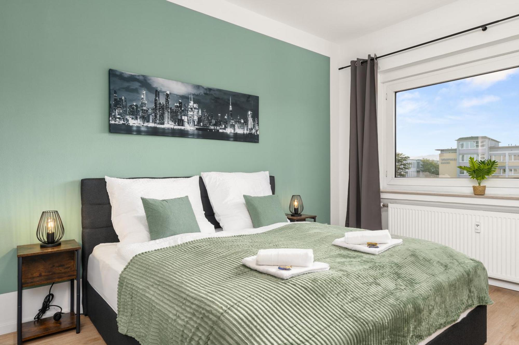 Homely-Apartment Manhattanart, Zentral, Parkplatz, Billard,Ps4, Dart, Balkon Bielefeld Exterior photo
