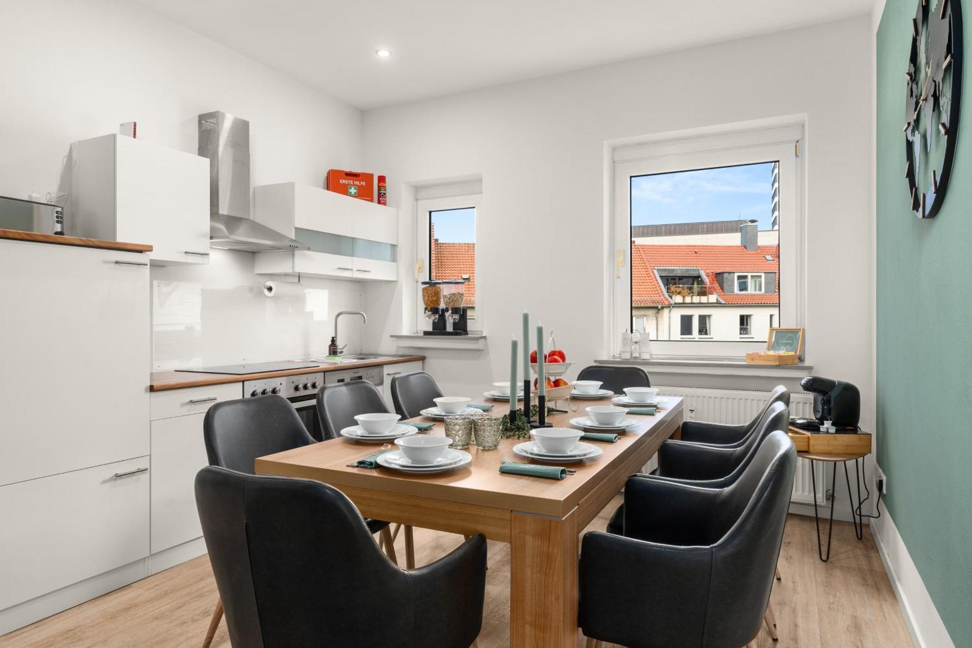 Homely-Apartment Manhattanart, Zentral, Parkplatz, Billard,Ps4, Dart, Balkon Bielefeld Exterior photo