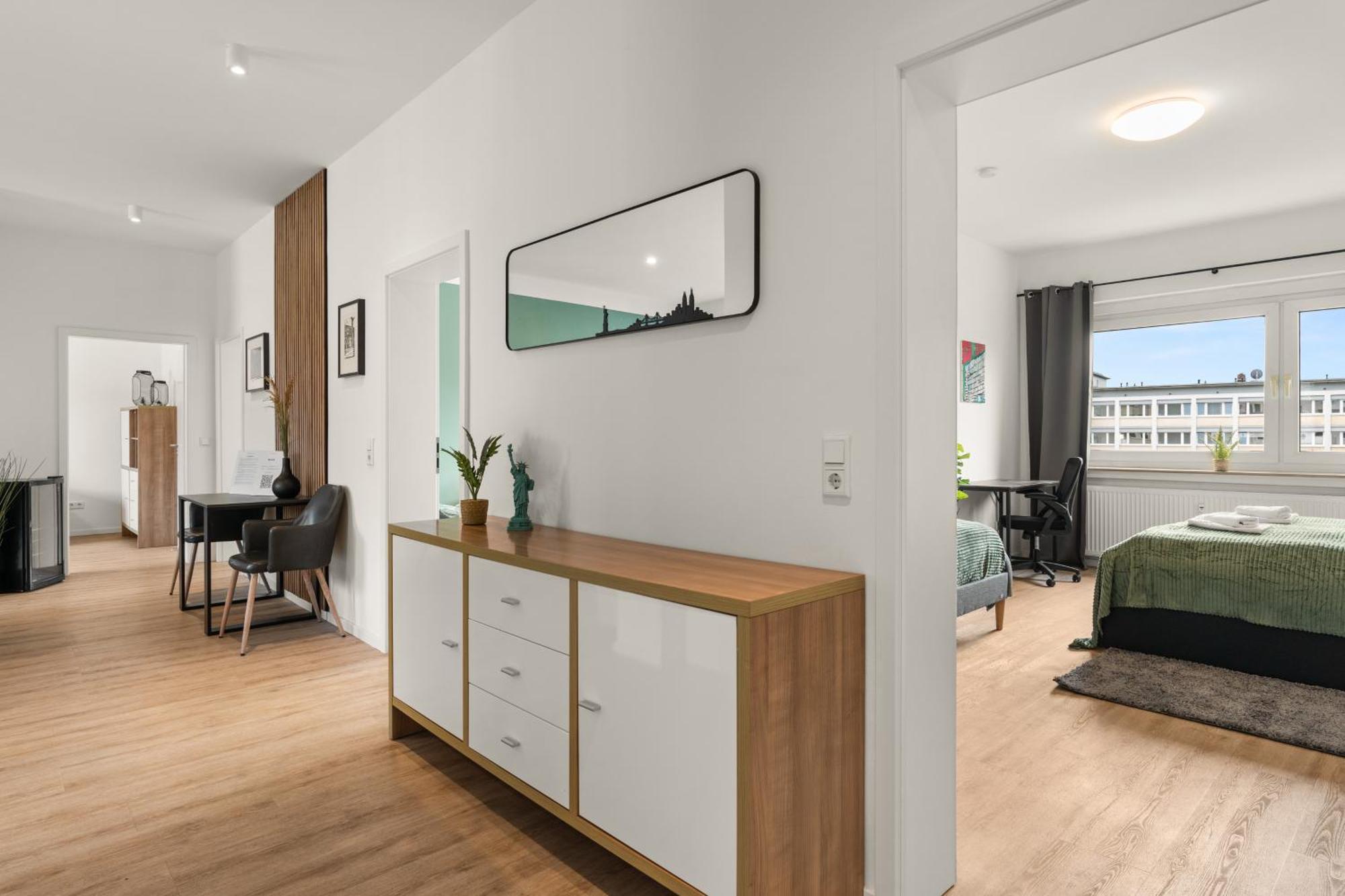 Homely-Apartment Manhattanart, Zentral, Parkplatz, Billard,Ps4, Dart, Balkon Bielefeld Exterior photo