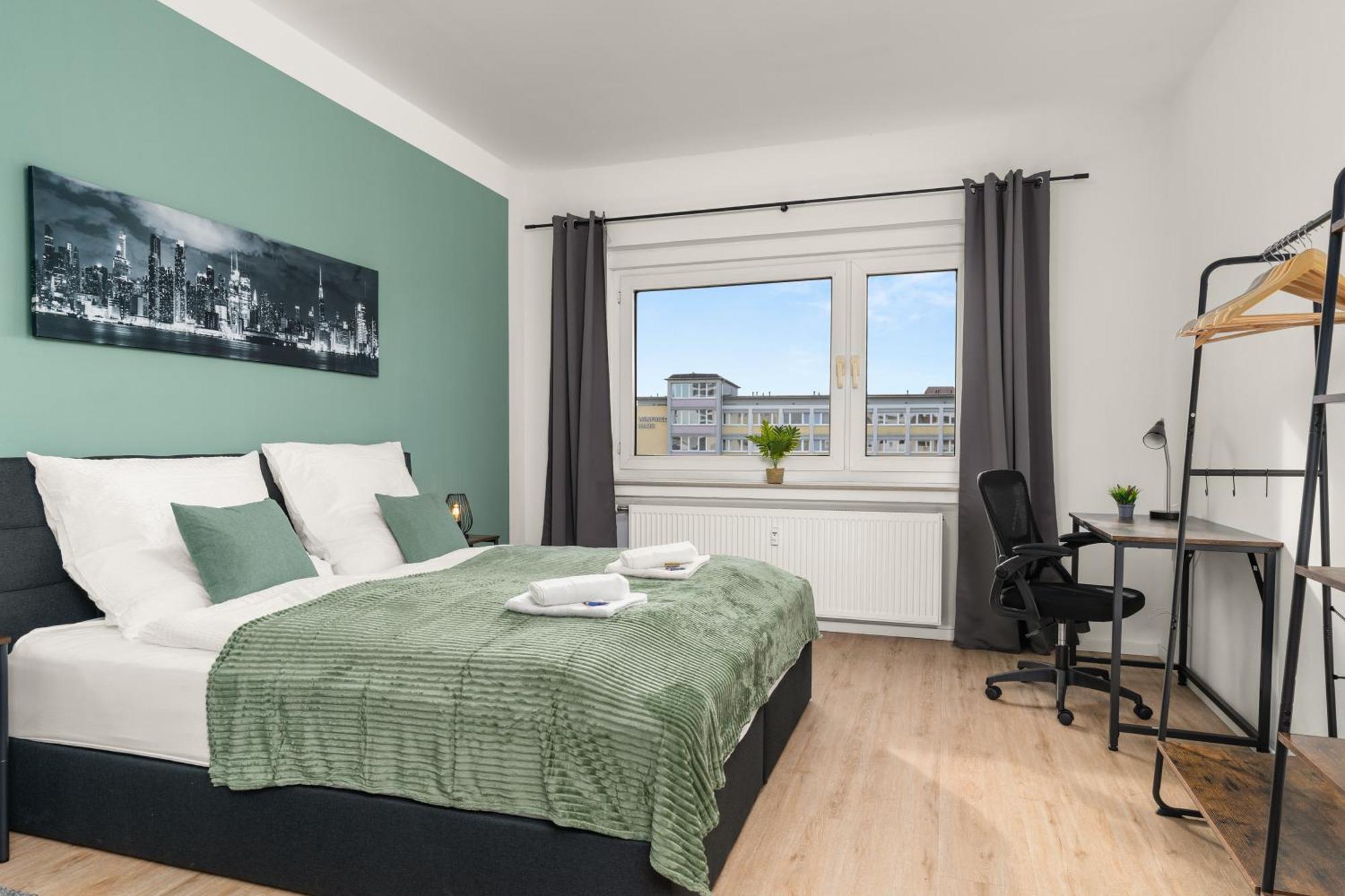 Homely-Apartment Manhattanart, Zentral, Parkplatz, Billard,Ps4, Dart, Balkon Bielefeld Exterior photo