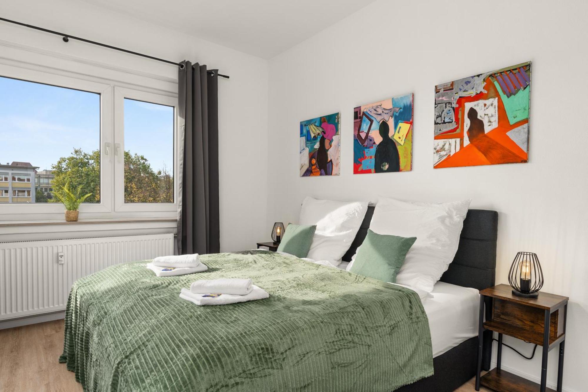 Homely-Apartment Manhattanart, Zentral, Parkplatz, Billard,Ps4, Dart, Balkon Bielefeld Exterior photo
